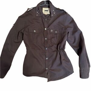 Vintage Obey Studed Utility Jacket